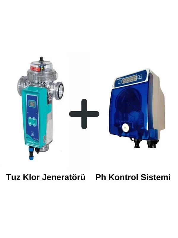Tuz Klor Jeneratörü + Ph Kontrol Sistemi Set&hellip;
