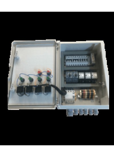 1 Grup Pompa-1 Grup Lamba (10 adet lamba) Trifaze Elektrik Kumanda Panosu