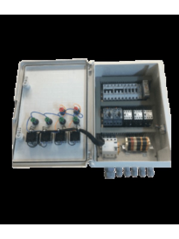 1 Grup Pompa-1 Grup Lamba (10 adet lamba) Trifaze Elektrik Kumanda Panosu