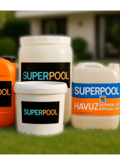 SPP Superpool 10 KG Sıvı Parlatıcı ve 10 KG Sıvı Çöktürücü