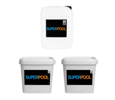 Superpool Toz Klor - Yosun Önleyici - Toz ph Düşürücü &hellip;