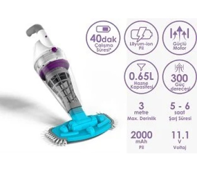 Telsa 50 Kablosuz Akülü Havuz Süpürgesi&hellip;